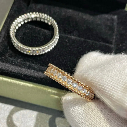 [Zalyn Jewelry ]PERLEE DIAMOND SILVER RING