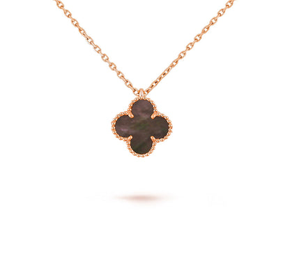 [Zalyn]9.5MM MINI CLOVER PENDANT NECKLACE COLLECTION