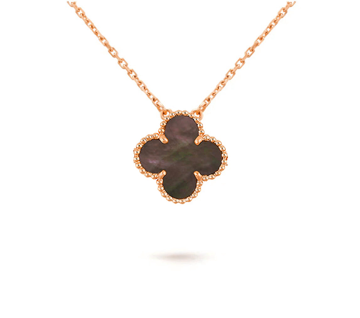 [Zalyn]15MM CLOVER FLOWER PENDANT NECKLACE COLLECTION