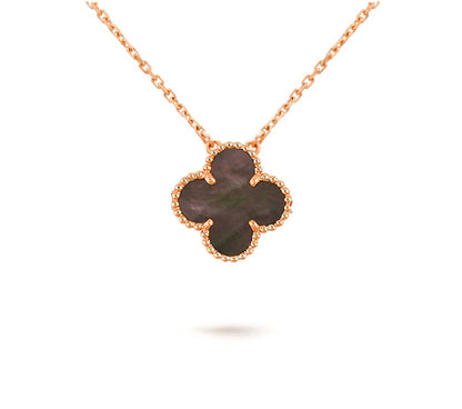 [Zalyn]15MM CLOVER FLOWER PENDANT NECKLACE COLLECTION