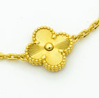 [Zalyn Jewelry ] CLOVER 5 MOTIF LASER BRACELET COLLECTION