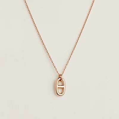 [Zalyn]HM PIG NOSE NECKLACE