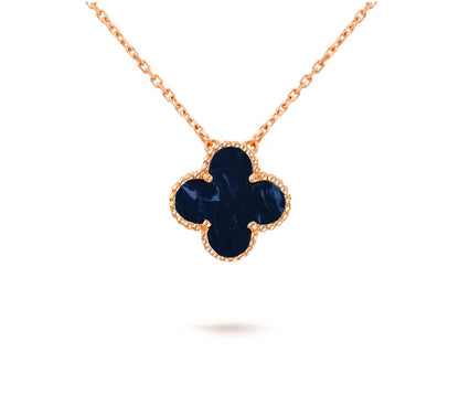 [Zalyn]15MM CLOVER FLOWER PENDANT NECKLACE COLLECTION