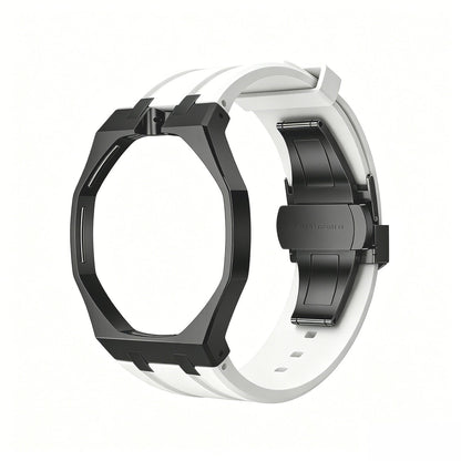 [Zalyn]OAK POP BLACK STEEL CASE & SILICONE STRAP