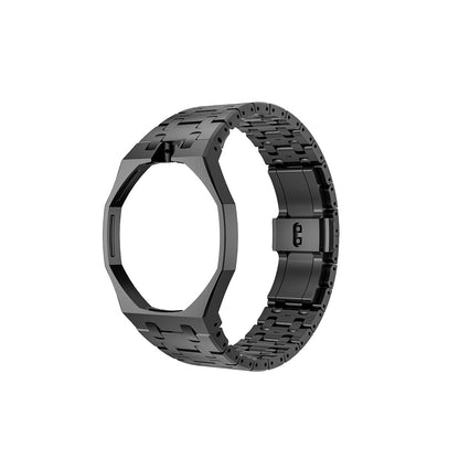 [Zalyn]OAK POP EXCLUSIVE BLACK STEEL STRAP