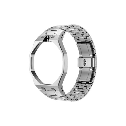 [Zalyn]OAK POP EXCLUSIVE SILVER STEEL STRAP