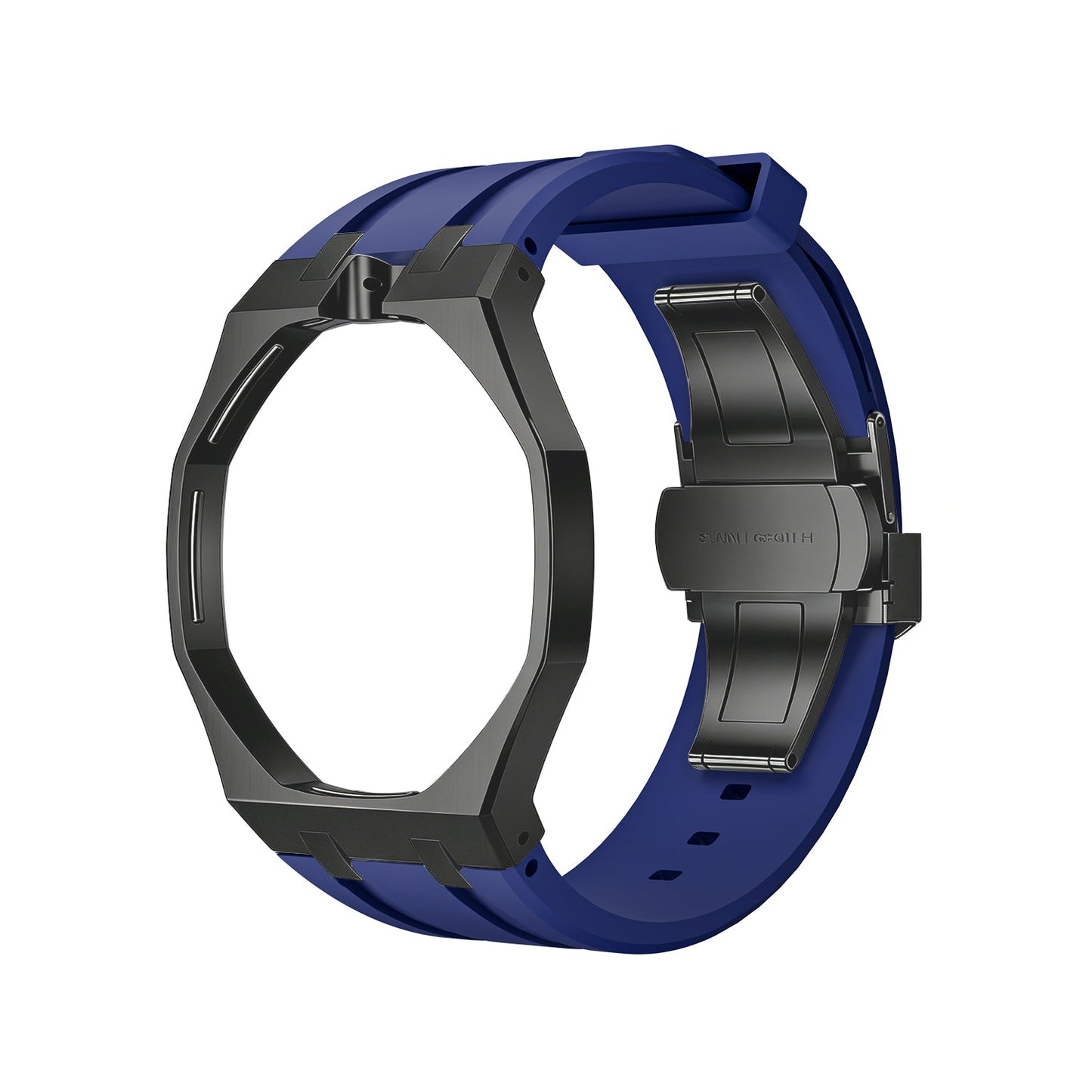 [Zalyn]OAK POP BLACK STEEL CASE & SILICONE STRAP