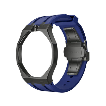 [Zalyn]OAK POP BLACK STEEL CASE & SILICONE STRAP