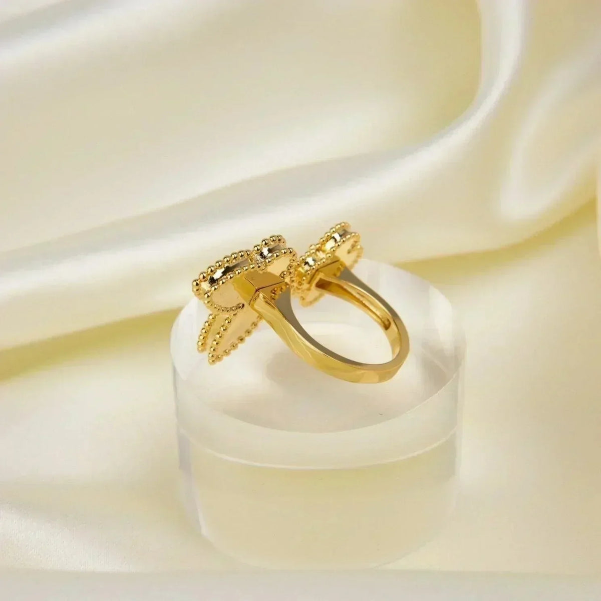 [Zalyn Jewelry ]LUCKY BETWEEN THE FINGER RING