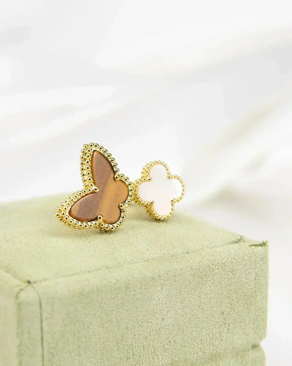 [Zalyn Jewelry ]LUCKY BETWEEN THE FINGER RING