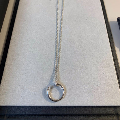 [Zalyn Jewelry ]JUSTE NECKLACE SILVER