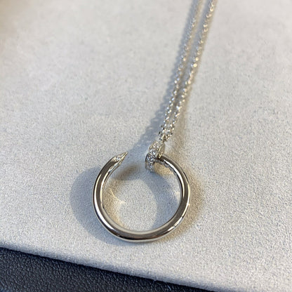 [Zalyn Jewelry ]JUSTE NECKLACE SILVER