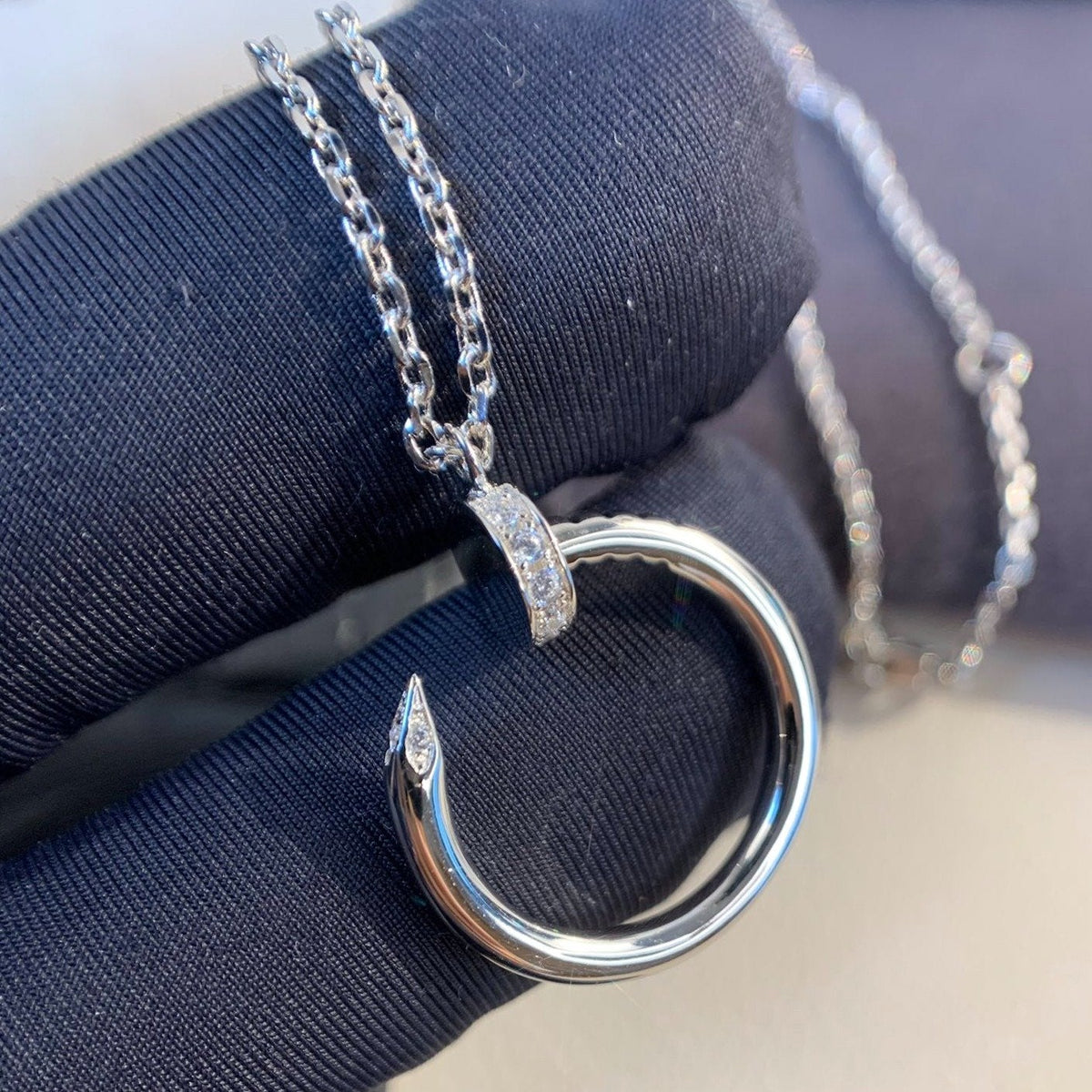 [Zalyn Jewelry ]JUSTE NECKLACE SILVER