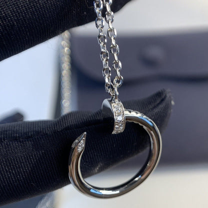 [Zalyn Jewelry ]JUSTE NECKLACE SILVER