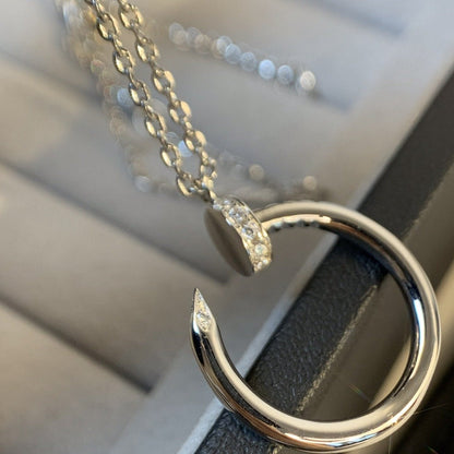 [Zalyn Jewelry ]JUSTE NECKLACE SILVER