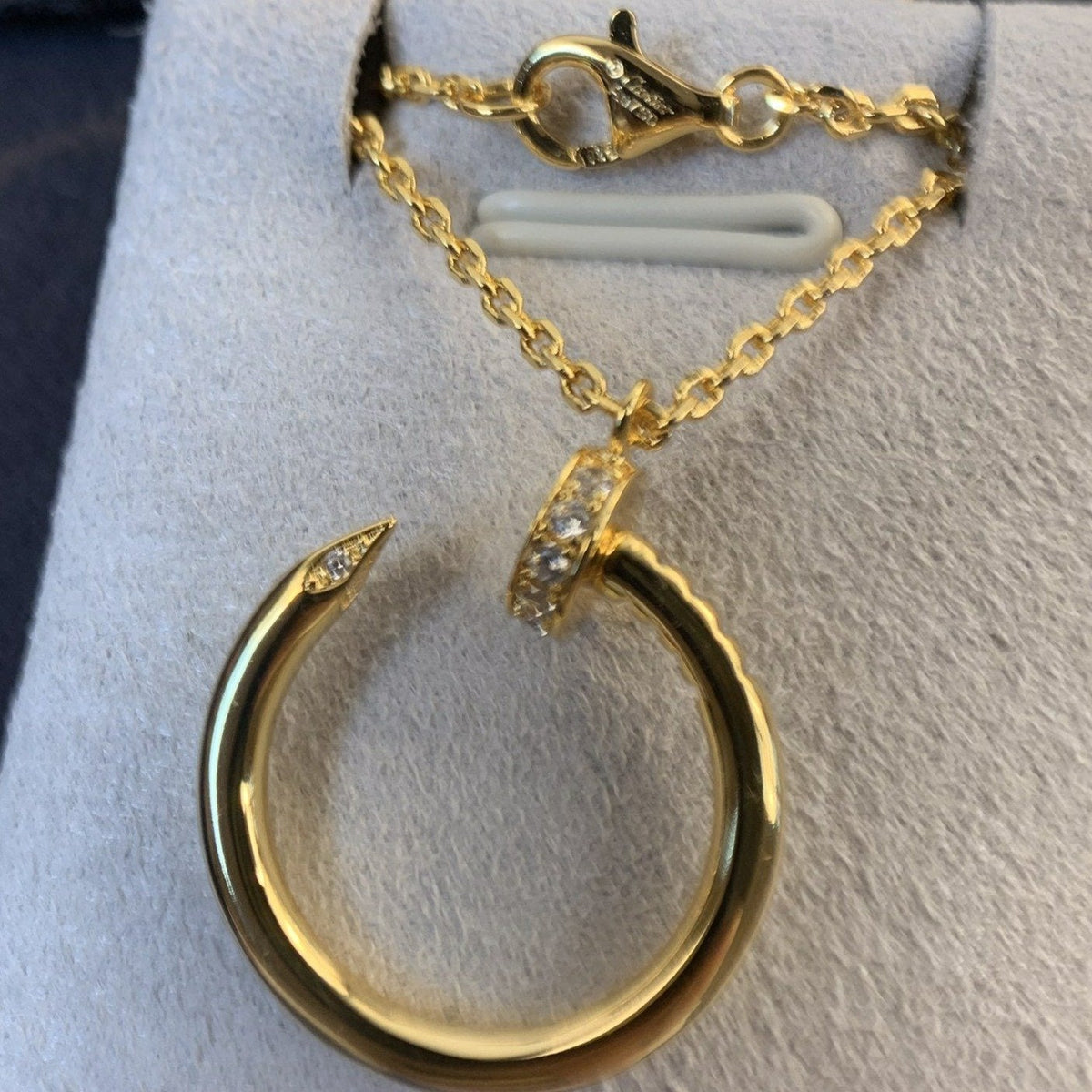 [Zalyn Jewelry ]JUSTE NECKLACE GOLD