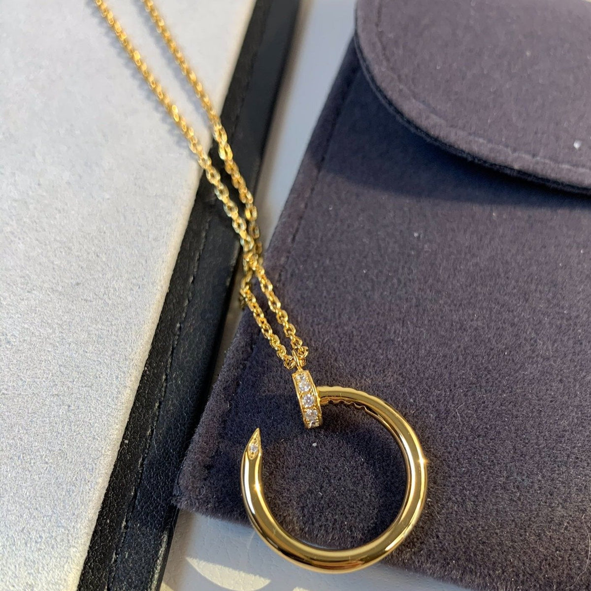 [Zalyn Jewelry ]JUSTE NECKLACE GOLD