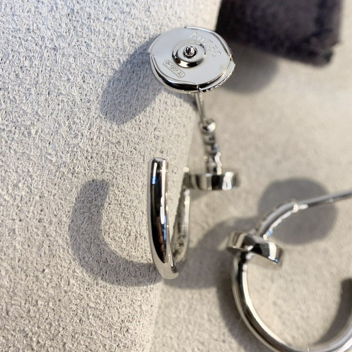 [Zalyn Jewelry ]JUSTE EARRINGS SILVER