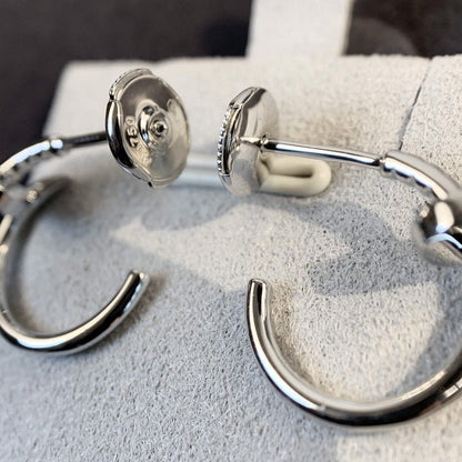 [Zalyn Jewelry ]JUSTE EARRINGS SILVER