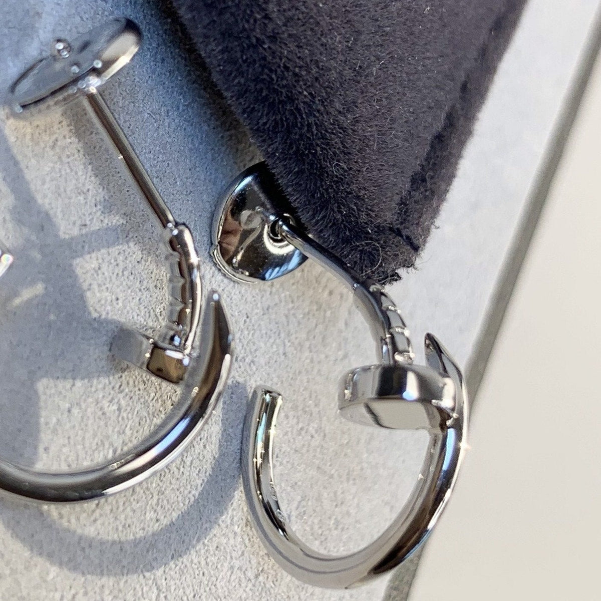 [Zalyn Jewelry ]JUSTE EARRINGS SILVER