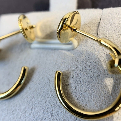 [Zalyn Jewelry ]JUSTE EARRINGS GOLD