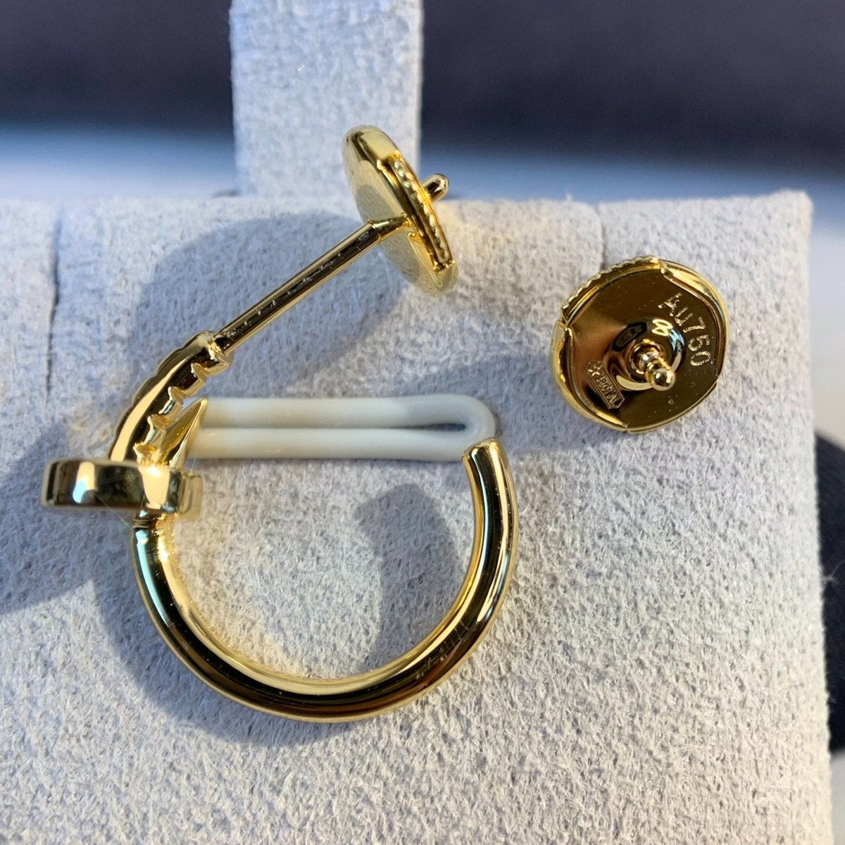 [Zalyn Jewelry ]JUSTE EARRINGS GOLD