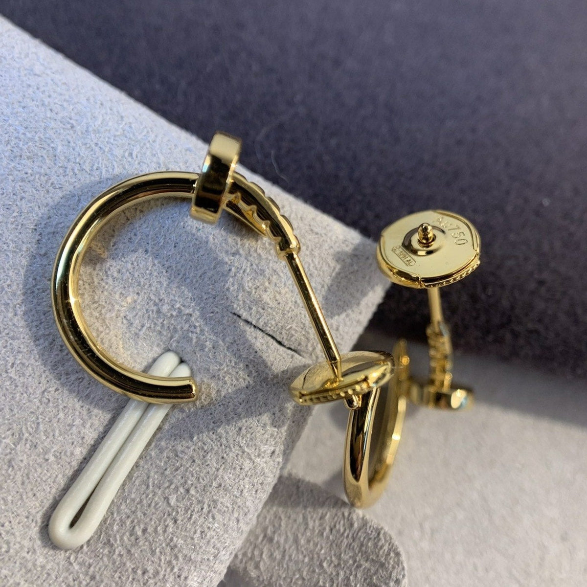 [Zalyn Jewelry ]JUSTE EARRINGS GOLD