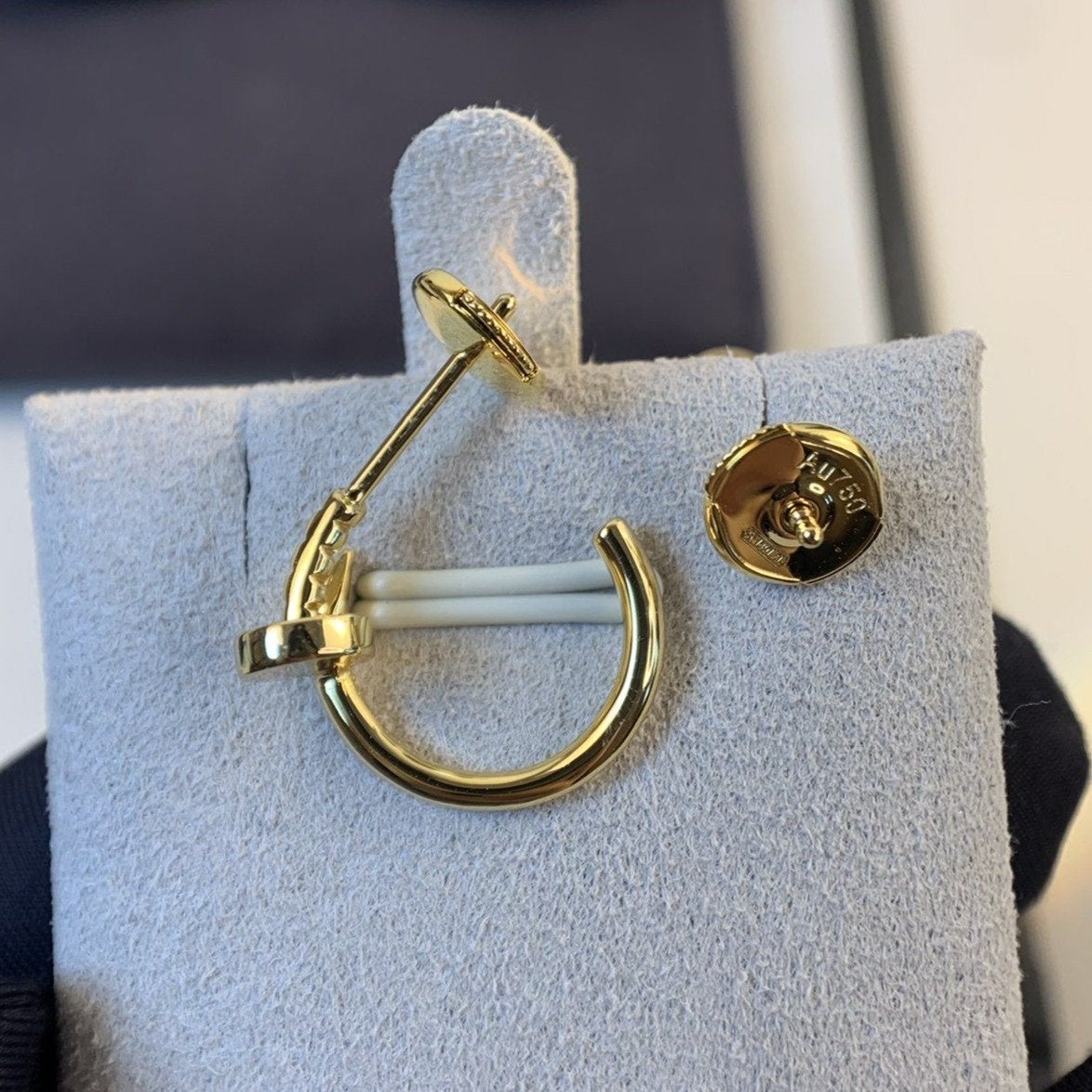 [Zalyn Jewelry ]JUSTE EARRINGS GOLD