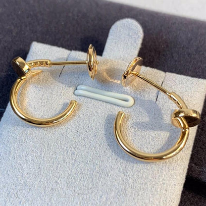 [Zalyn Jewelry ]JUSTE EARRINGS PINK GOLD