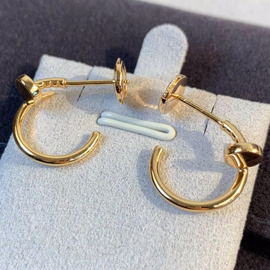 [Zalyn Jewelry ]JUSTE EARRINGS PINK GOLD
