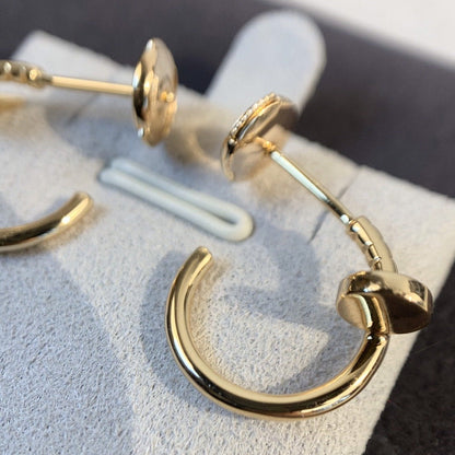 [Zalyn Jewelry ]JUSTE EARRINGS PINK GOLD