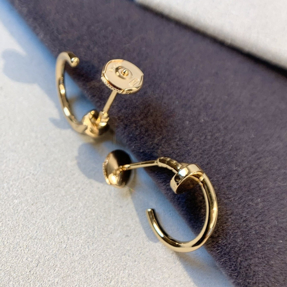[Zalyn Jewelry ]JUSTE EARRINGS PINK GOLD