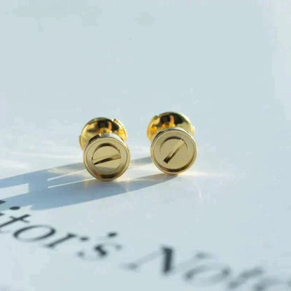 [Zalyn Jewelry ]LOVE EARRINGS GOLD 10MM