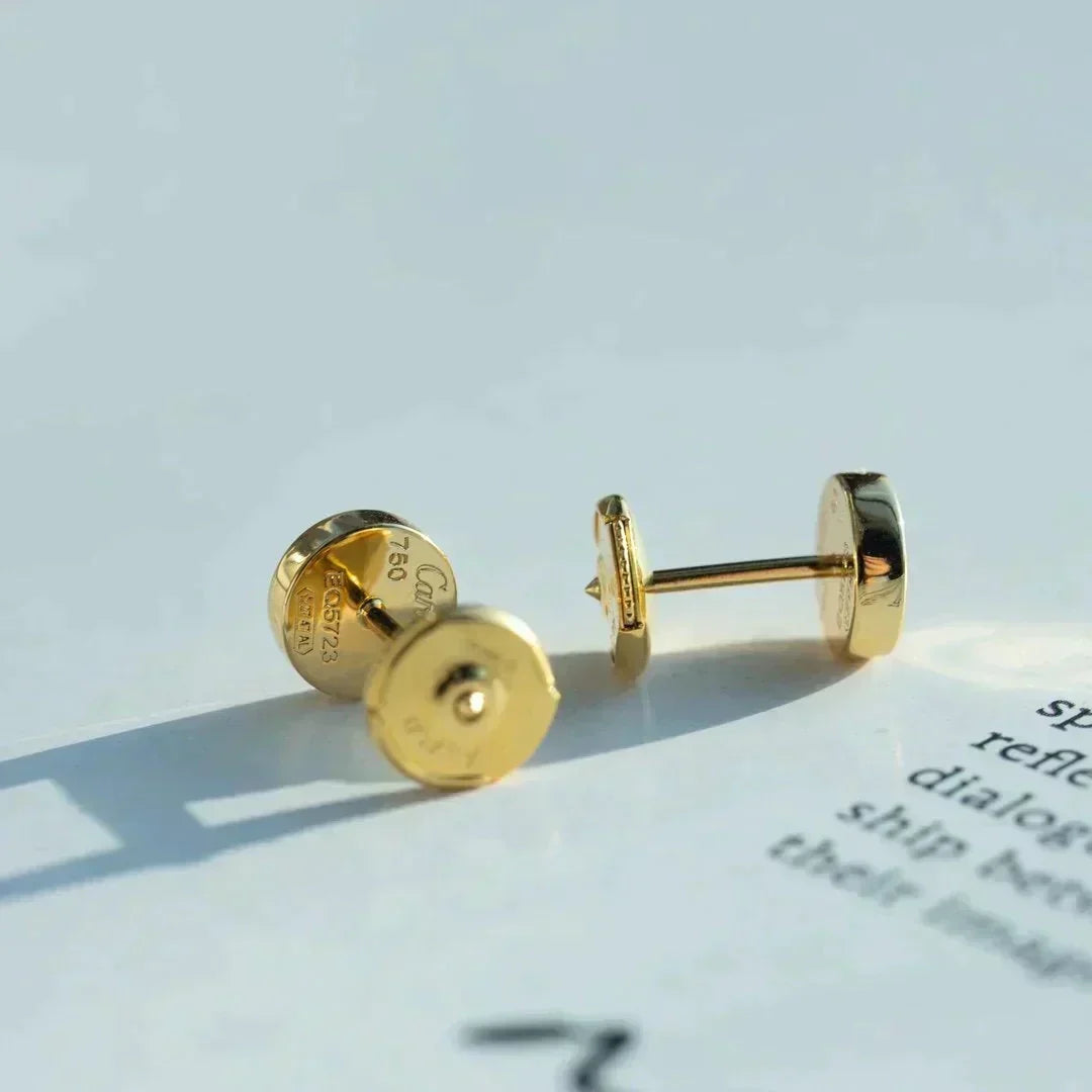 [Zalyn Jewelry ]LOVE EARRINGS GOLD 10MM