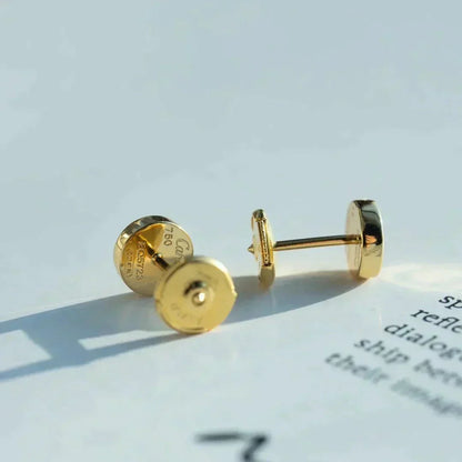 [Zalyn Jewelry ]LOVE EARRINGS GOLD 10MM