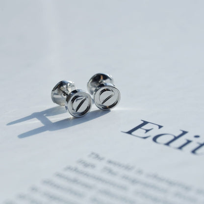 [Zalyn Jewelry ]LOVE EARRINGS SILVER 10MM