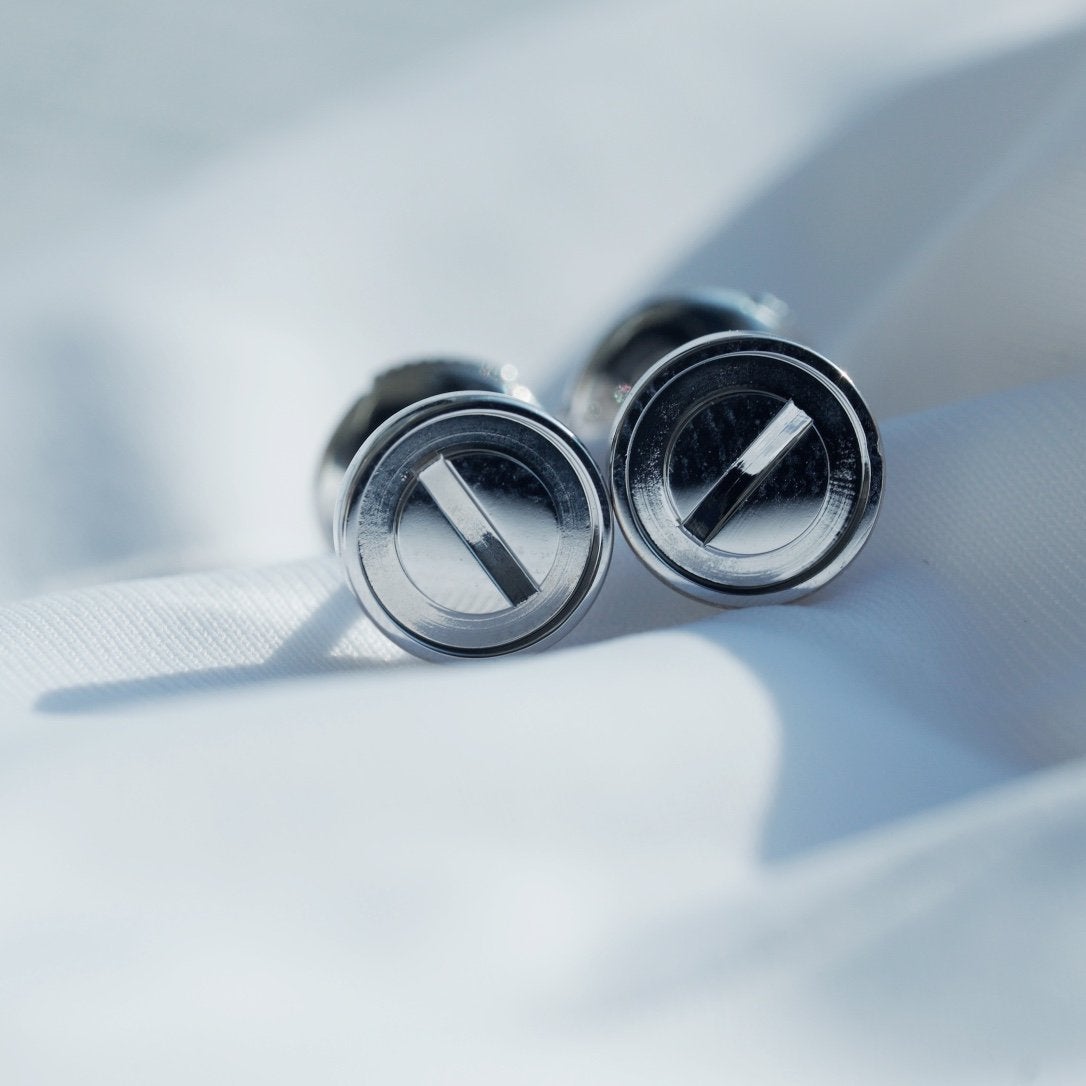 [Zalyn Jewelry ]LOVE EARRINGS SILVER 10MM