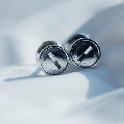 [Zalyn Jewelry ]LOVE EARRINGS SILVER 10MM