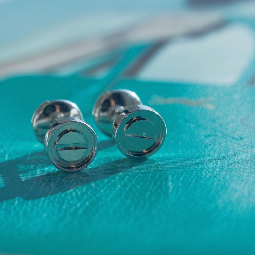 [Zalyn Jewelry ]LOVE EARRINGS SILVER 10MM