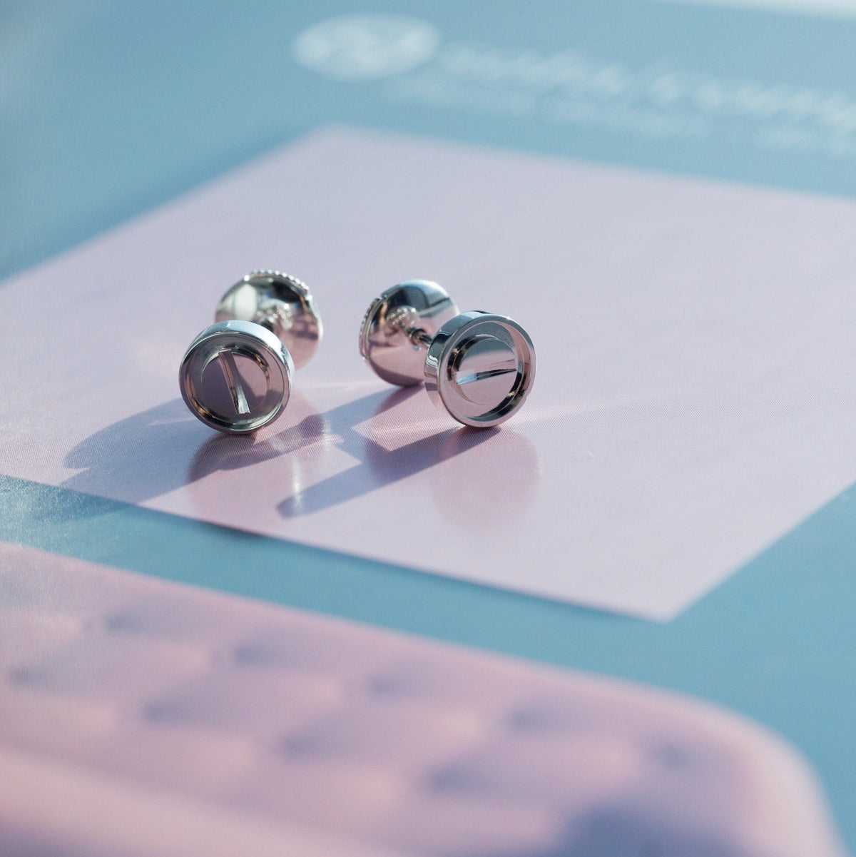 [Zalyn Jewelry ]LOVE EARRINGS SILVER 10MM
