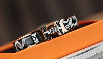[Zalyn]H TARTAN BRACELET 12MM