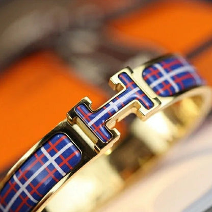 [Zalyn]H TARTAN BRACELET 12MM