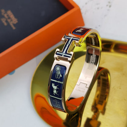 [Zalyn]H COUVERTURES DARK BLUE BRACELET