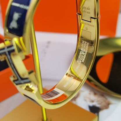 [Zalyn]H COUVERTURES DARK BLUE BRACELET