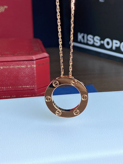 [Zalyn Jewelry ]LOVE NECKLACE 16MM