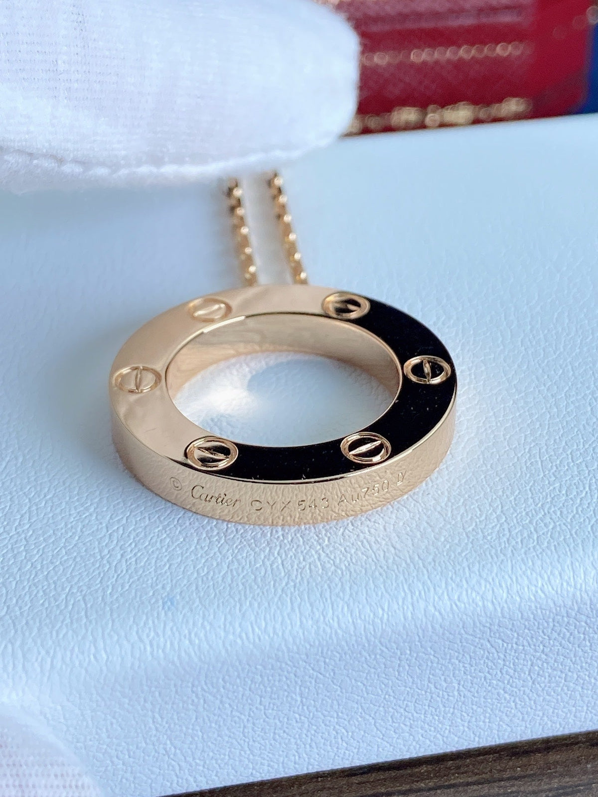[Zalyn Jewelry ]LOVE NECKLACE 16MM
