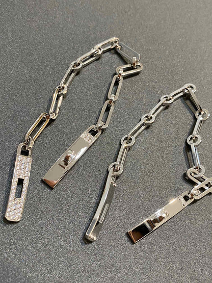 [Zalyn]CHAINE BRACELET SMALL MODEL DIAMOND