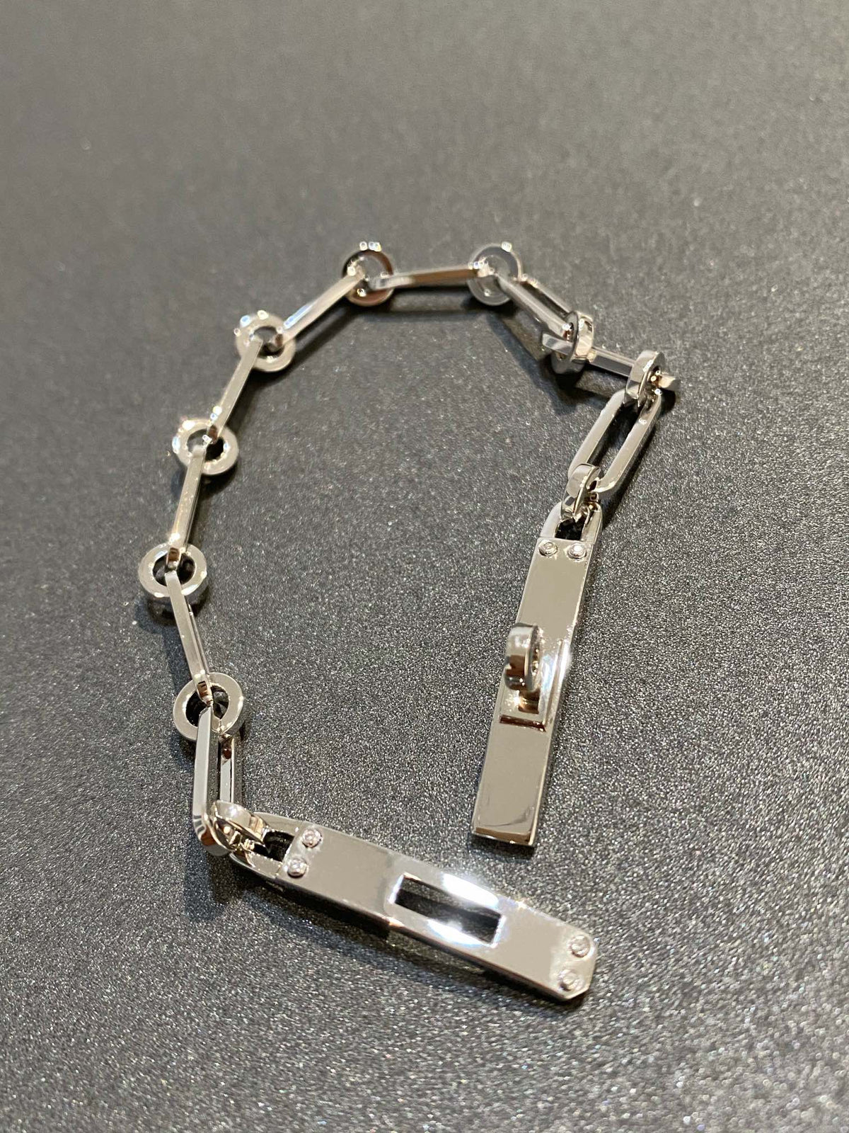 [Zalyn Jewelry ]CHAINE BRACELET SMALL MODEL DIAMOND