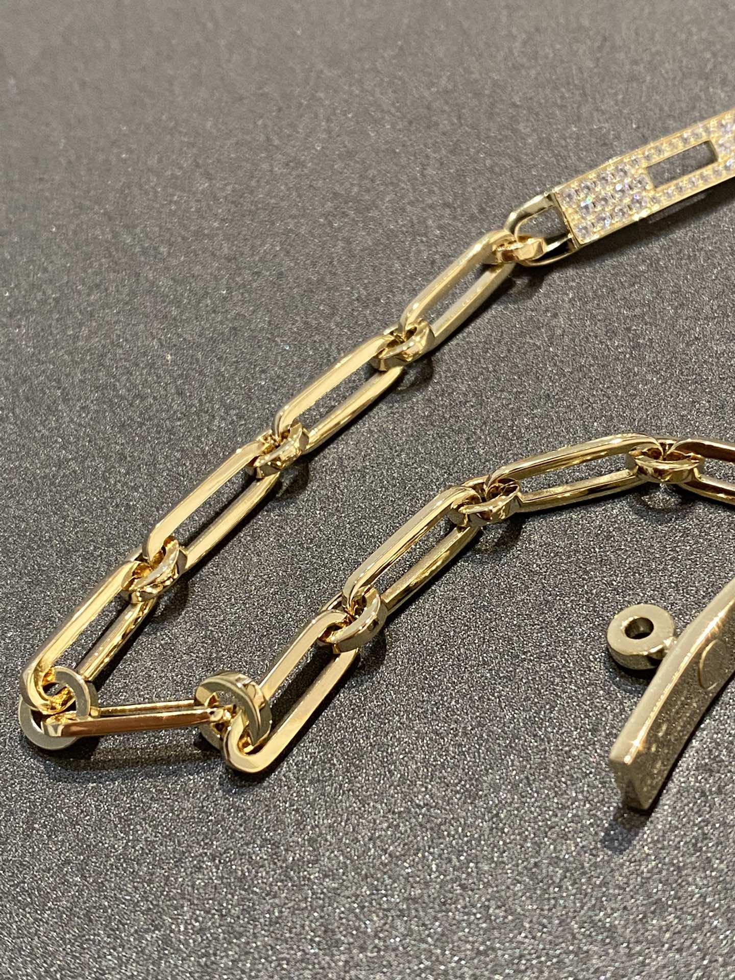 [Zalyn]CHAINE BRACELET SMALL MODEL DIAMOND
