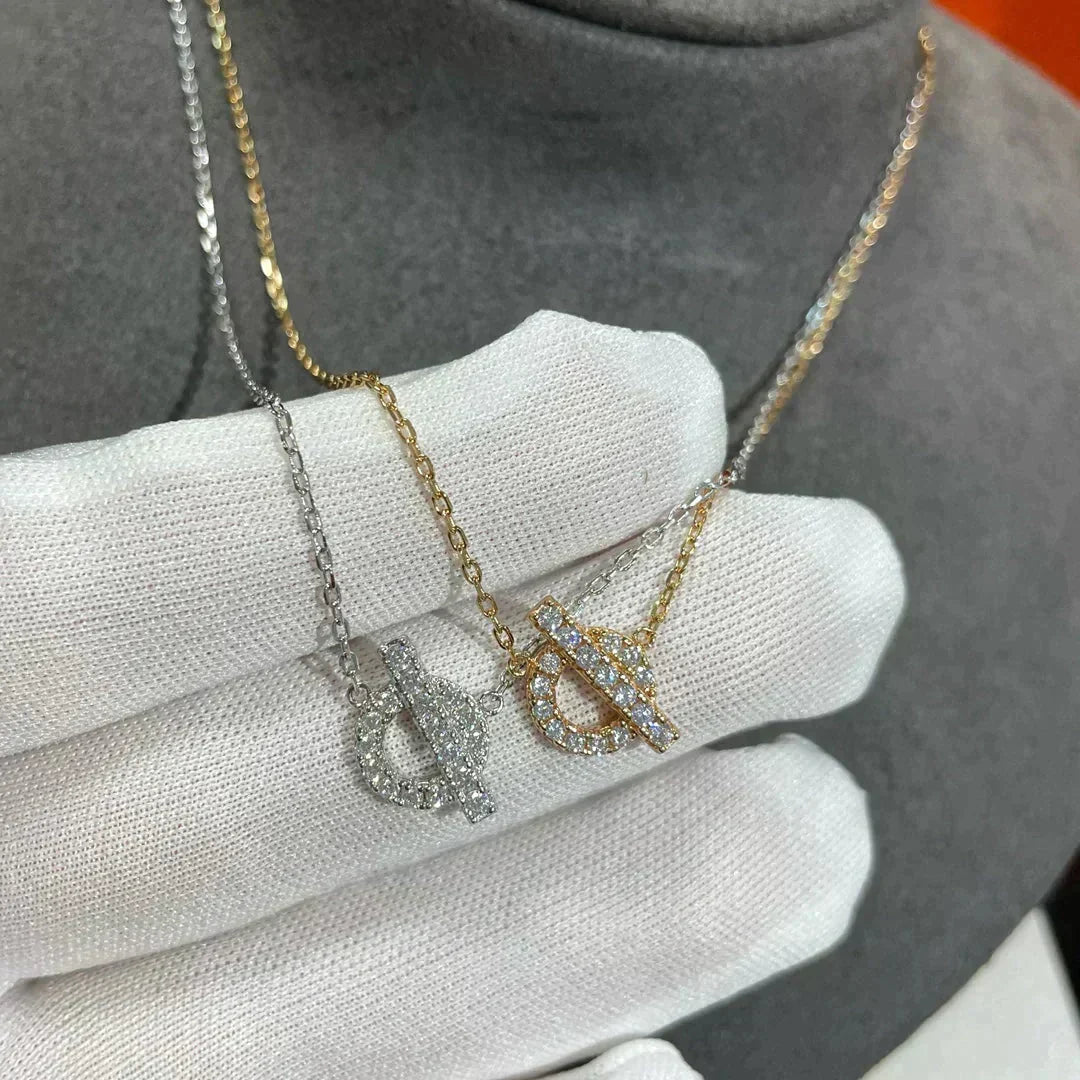 [Zalyn Jewelry ]ECHAPEE NECKLACE DIAMOND